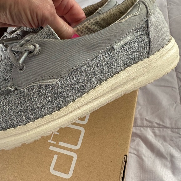 Hey Dude Gray Women's Laila Loafers - Picture 5 of 8